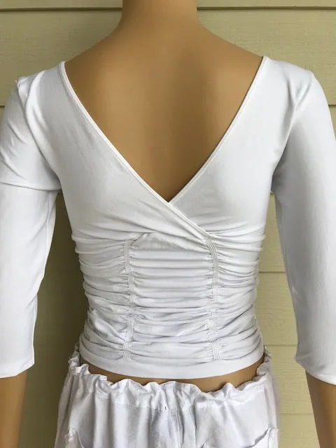 Last Tango Crossover 3/4 Sleeve Top