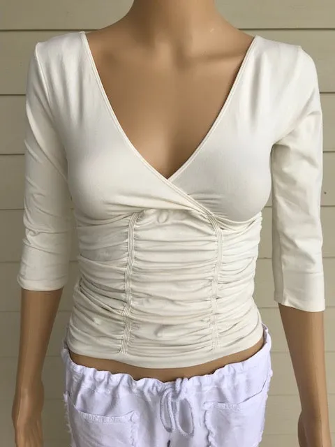 Last Tango Crossover 3/4 Sleeve Top