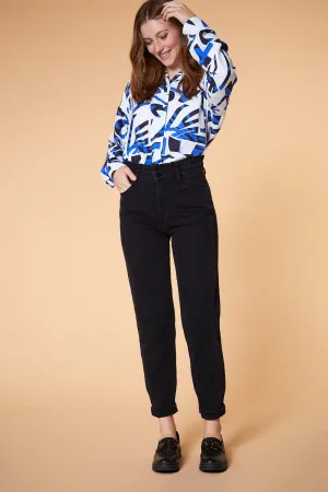 LE FAYE - Jean slouchy noir