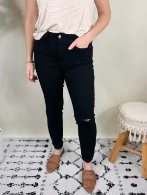 Lettie Judy Blue High Waisted Skinny