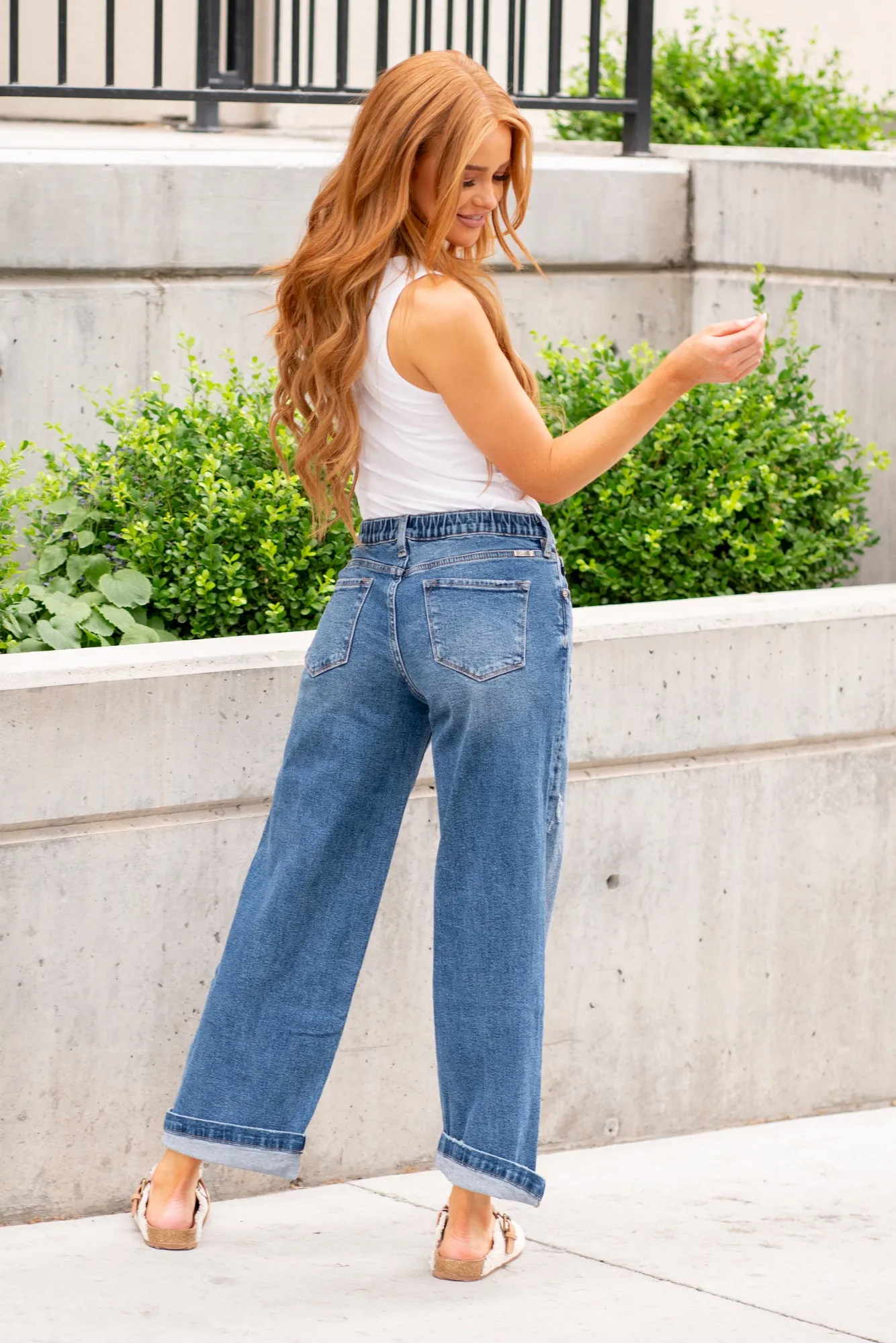 Lianne High Rise Cropped Wide Leg