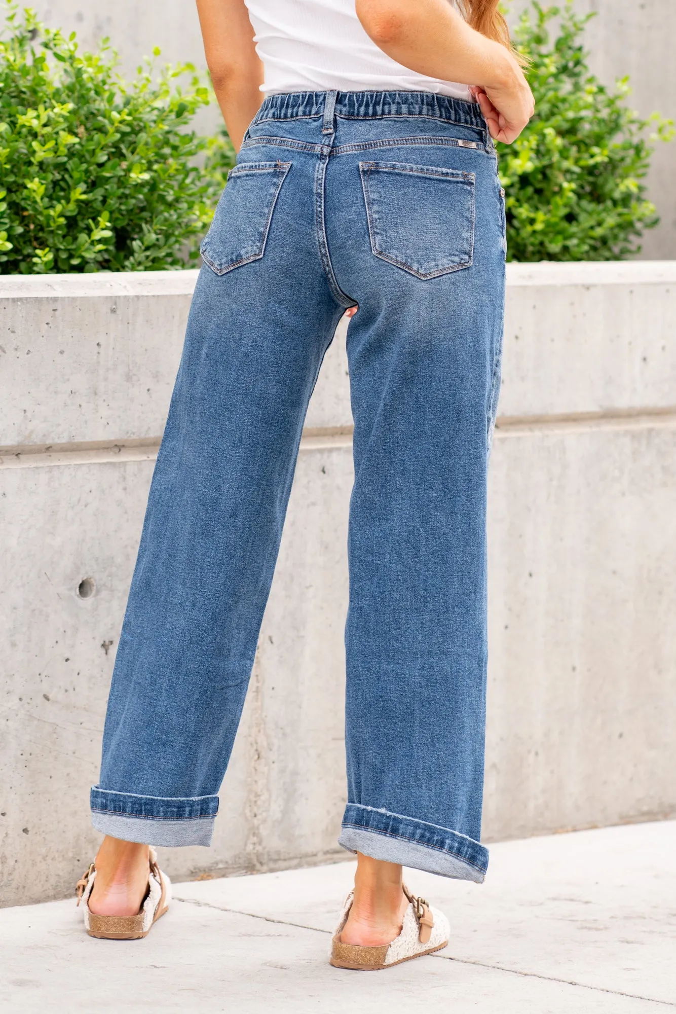 Lianne High Rise Cropped Wide Leg