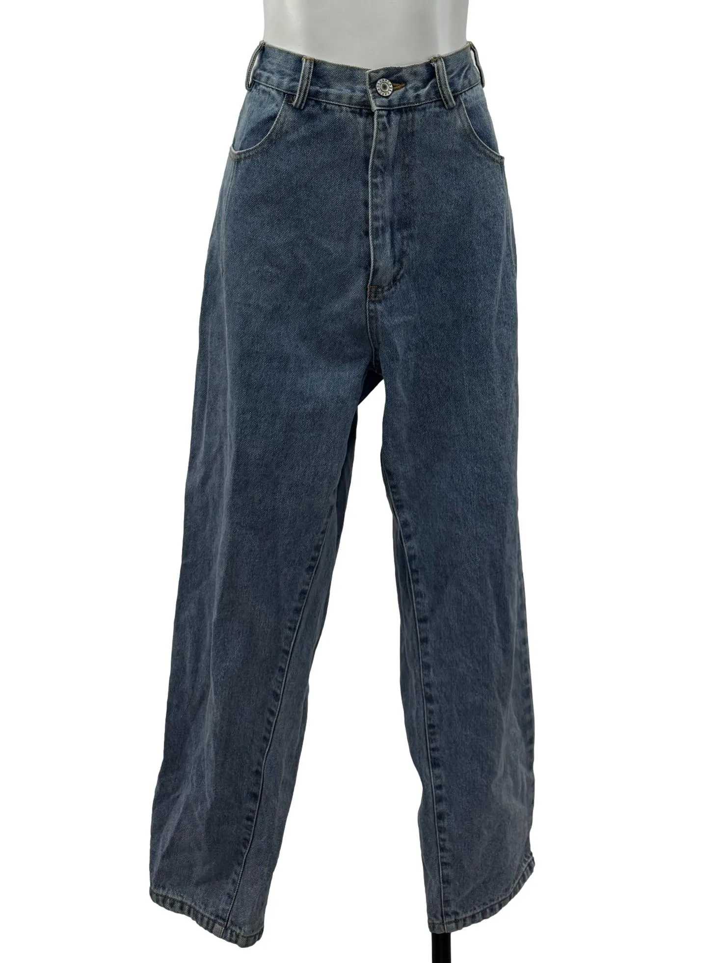 Light Wash Wide Leg Jeans