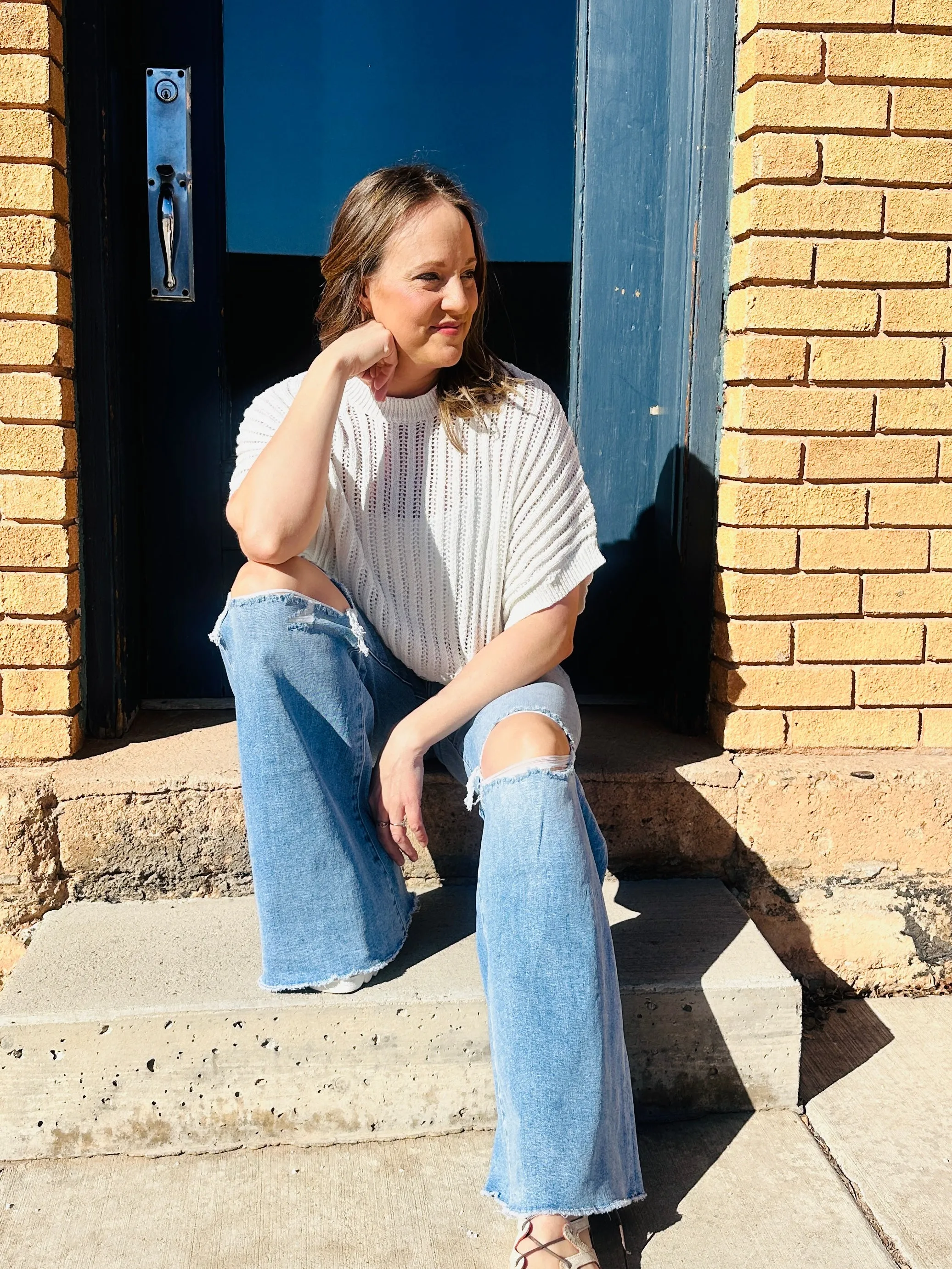 Loose Fit Dolman Top