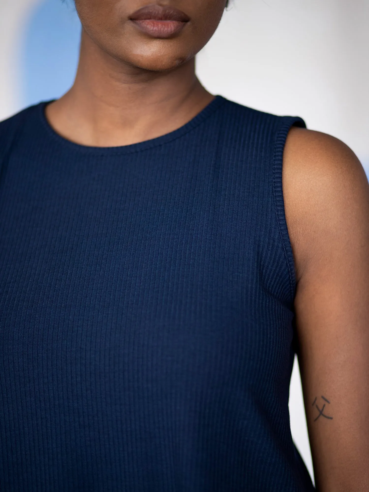 Loose Fit Rib Top