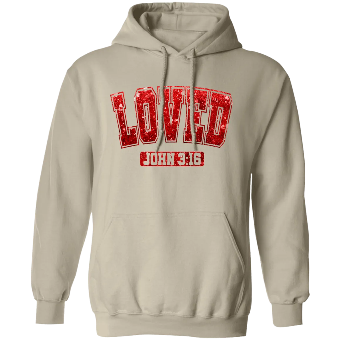 Loved 3:16 Pullover Hoodie