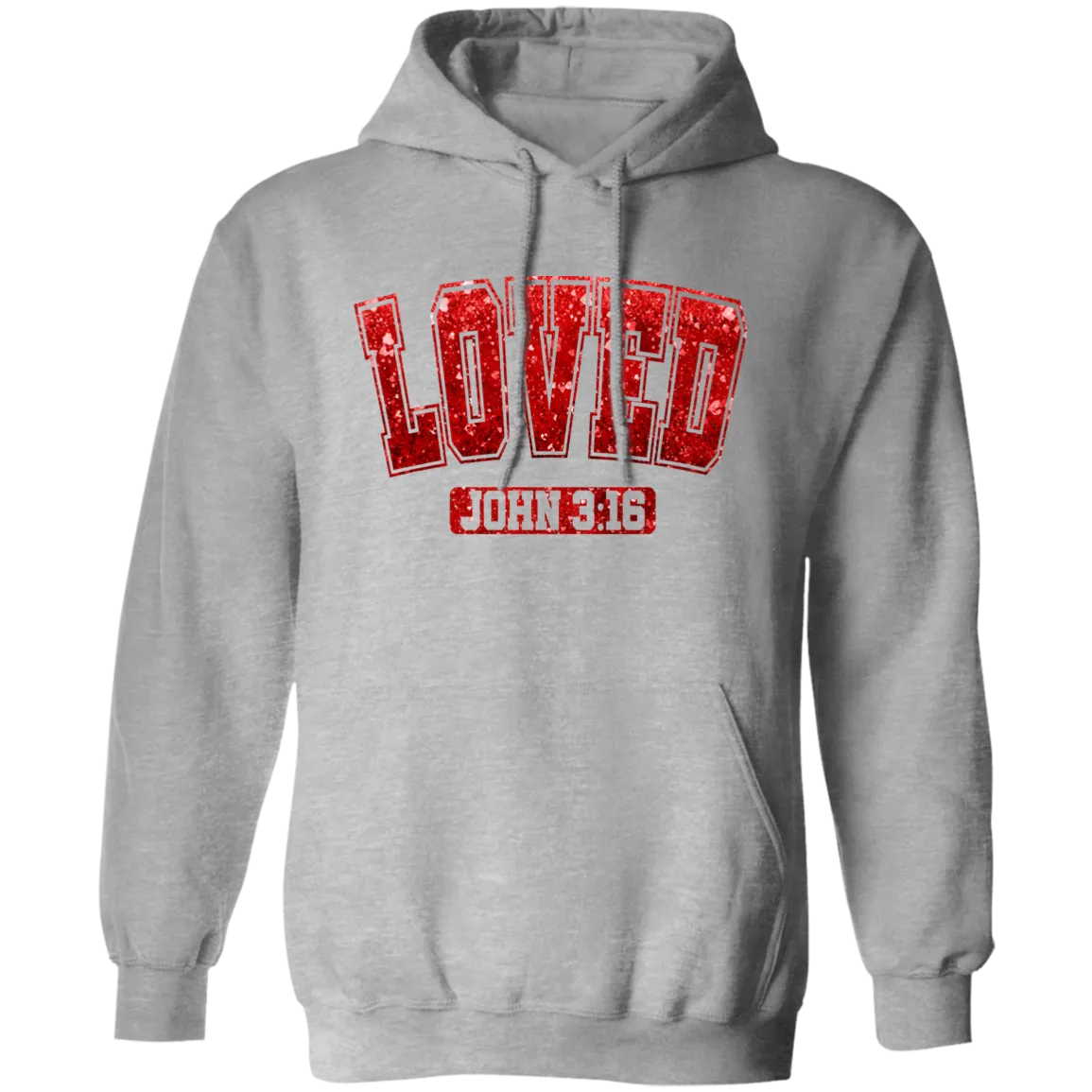Loved 3:16 Pullover Hoodie