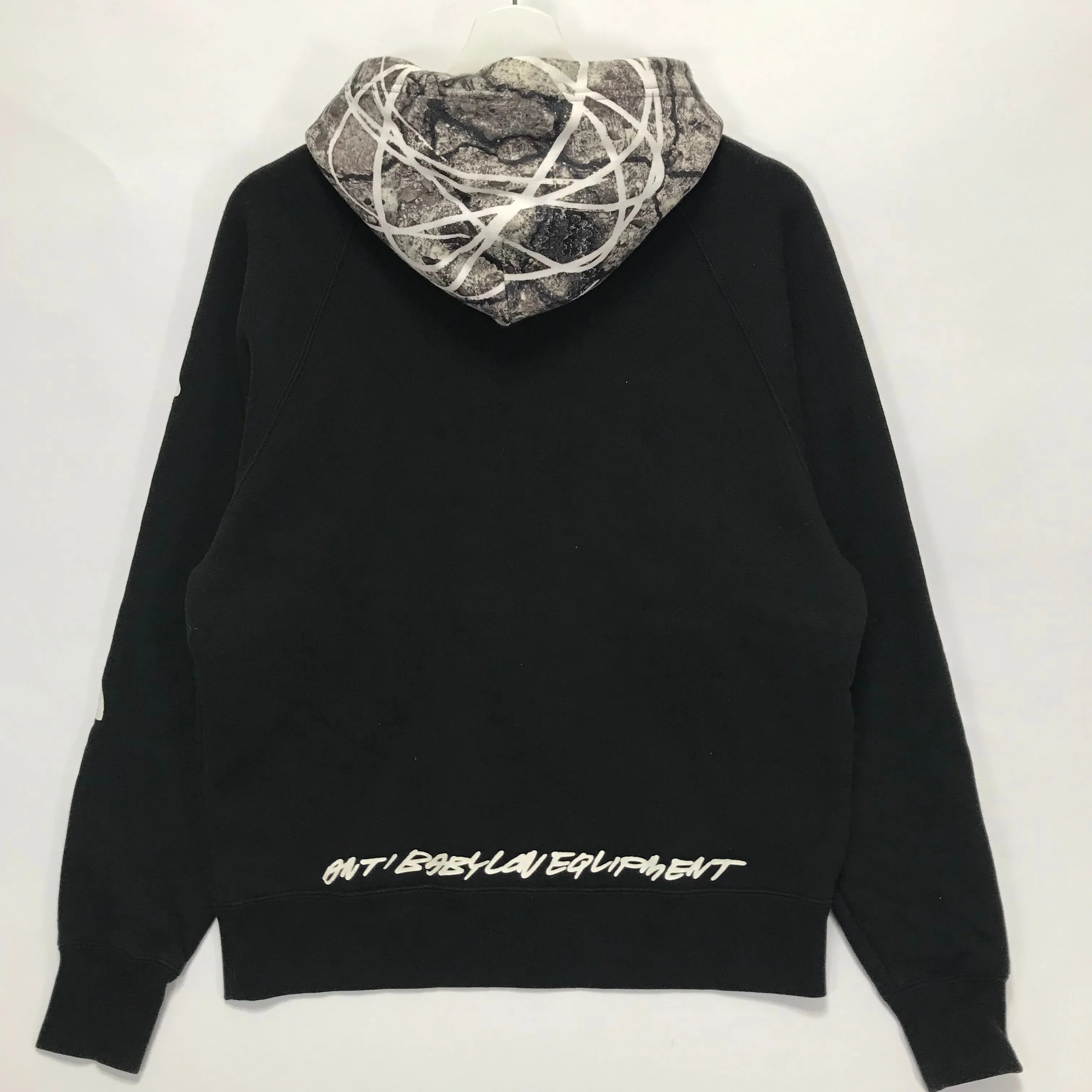 [M] NITRAID X FUTURA REAL STONE CAMO PULLOVER HOODIE BLACK