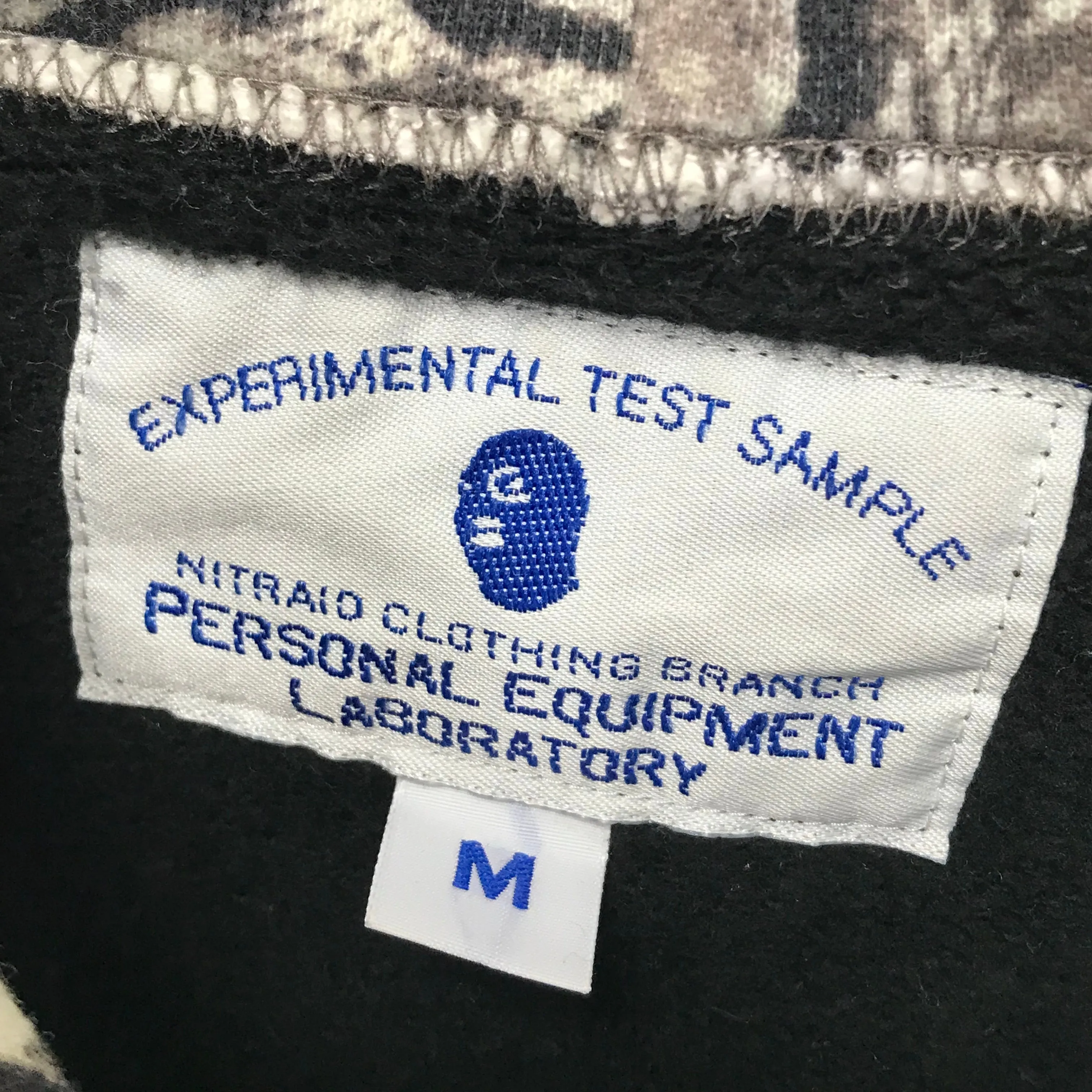 [M] NITRAID X FUTURA REAL STONE CAMO PULLOVER HOODIE BLACK