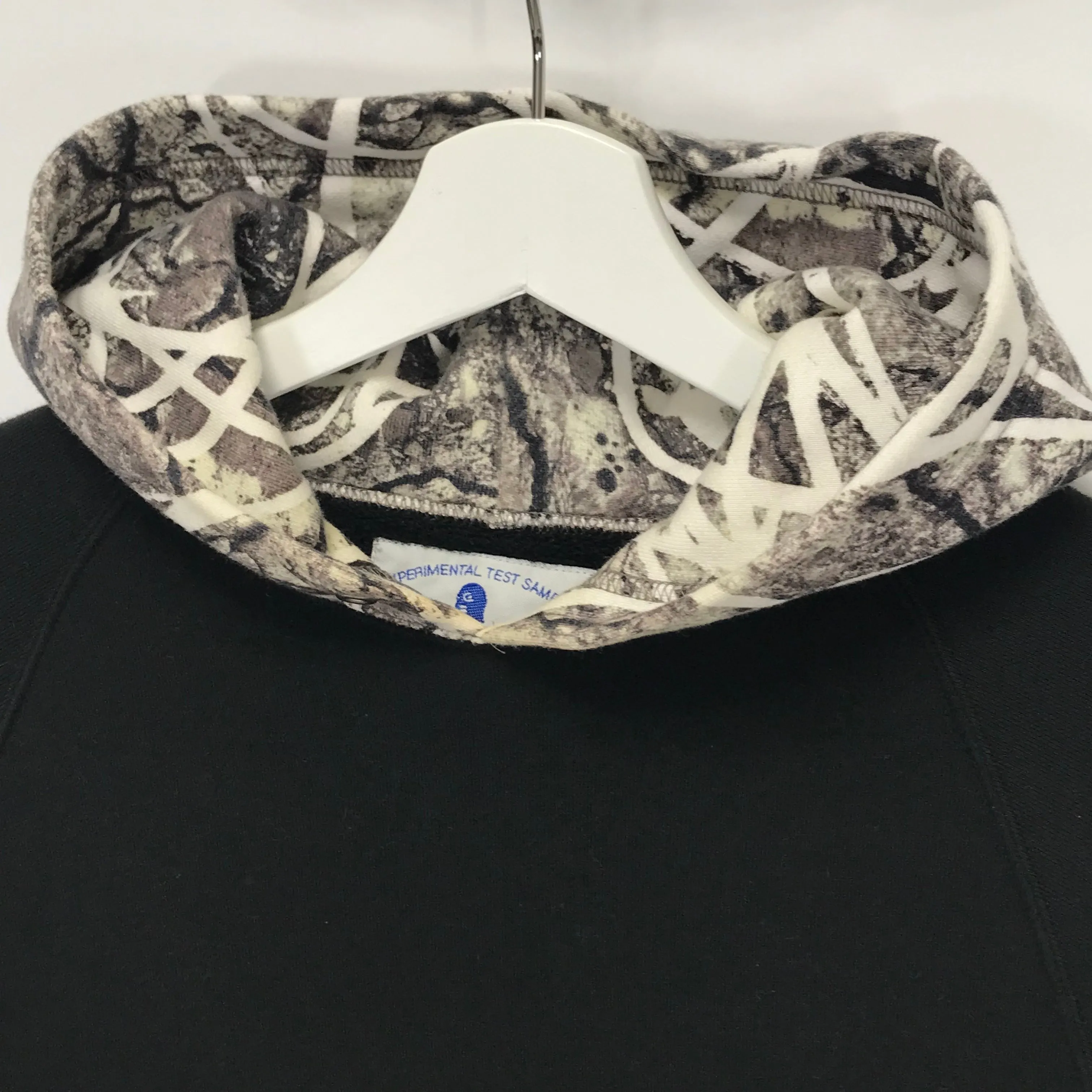 [M] NITRAID X FUTURA REAL STONE CAMO PULLOVER HOODIE BLACK