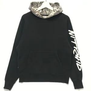 [M] NITRAID X FUTURA REAL STONE CAMO PULLOVER HOODIE BLACK