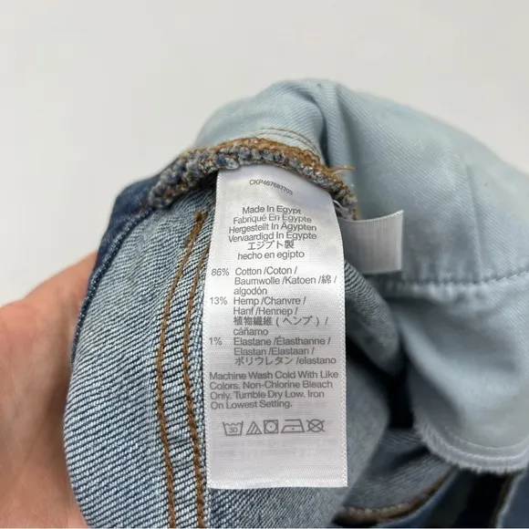 Madewell Medium Talford Wash Slouchy Mid Rise Straight Leg Slim Boyjean