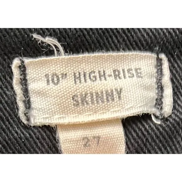 Madewell Tall 10&quot; High-Rise Skinny Jeans in Johnny Wash: Comfort Stretch Edition