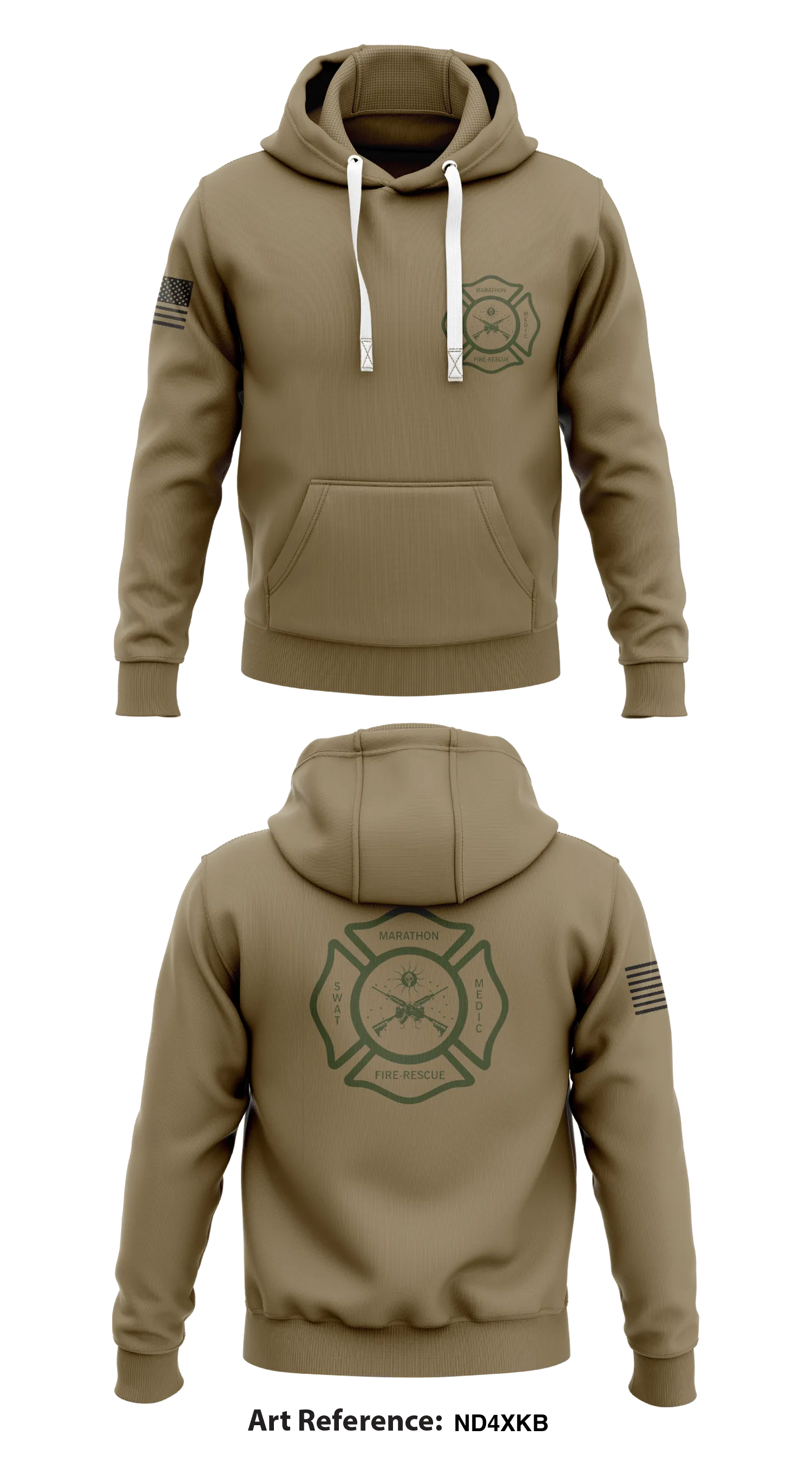 MCSO Swat Store 1  Core Men's Hooded Performance Sweatshirt - nD4XKb