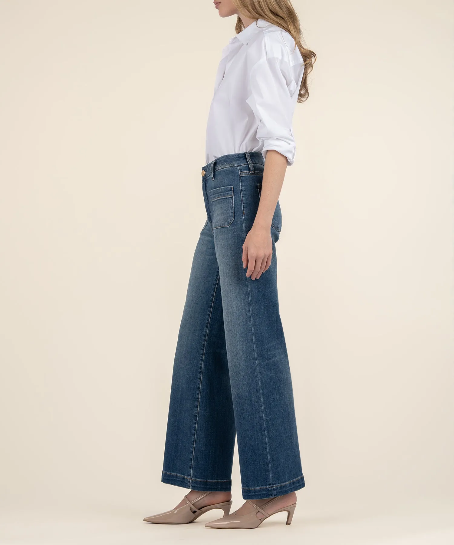 Meg High Rise Wide Leg