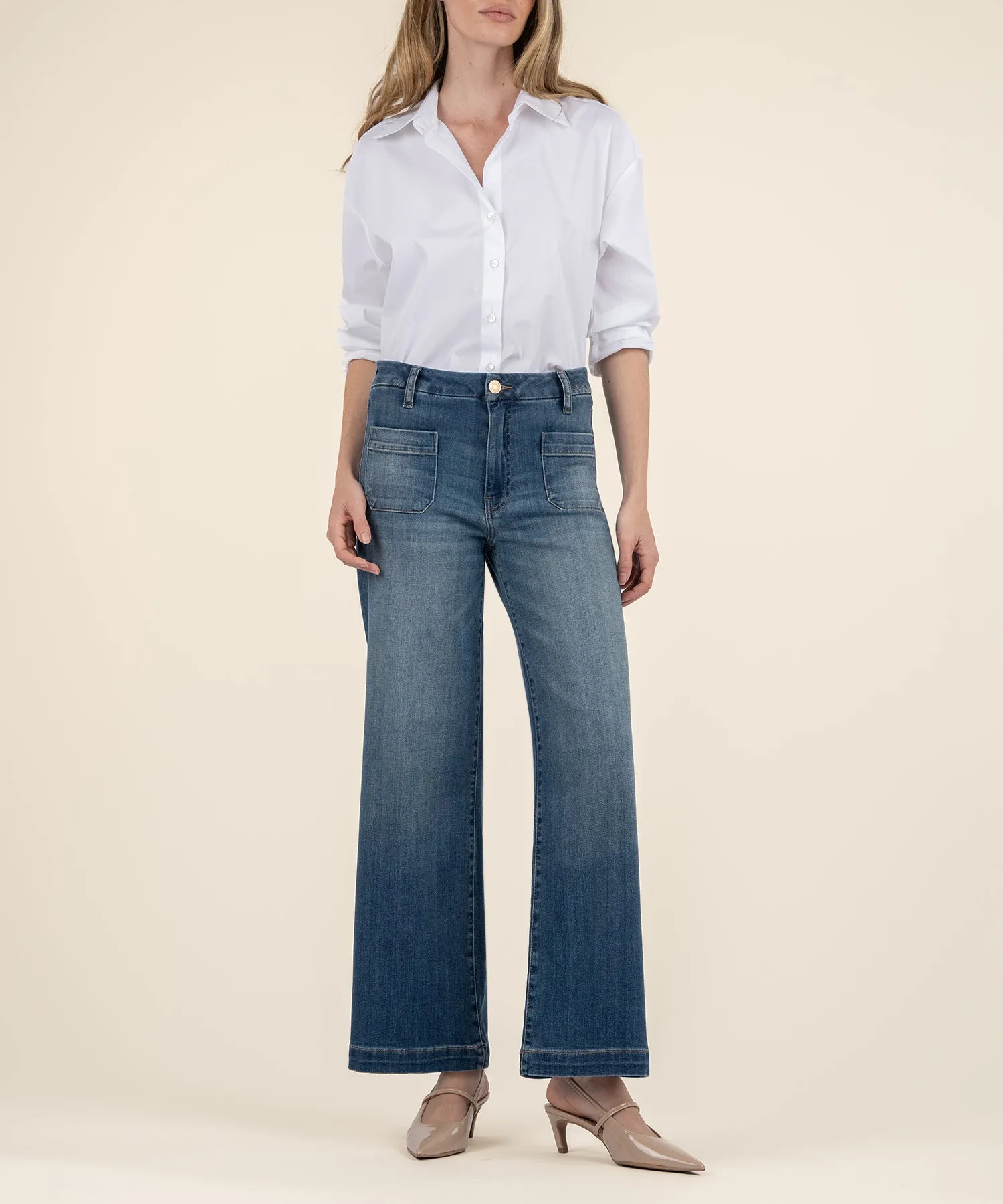 Meg High Rise Wide Leg