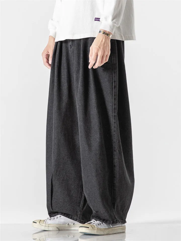 Men's Cool Comfy Wide Leg Work Jeans