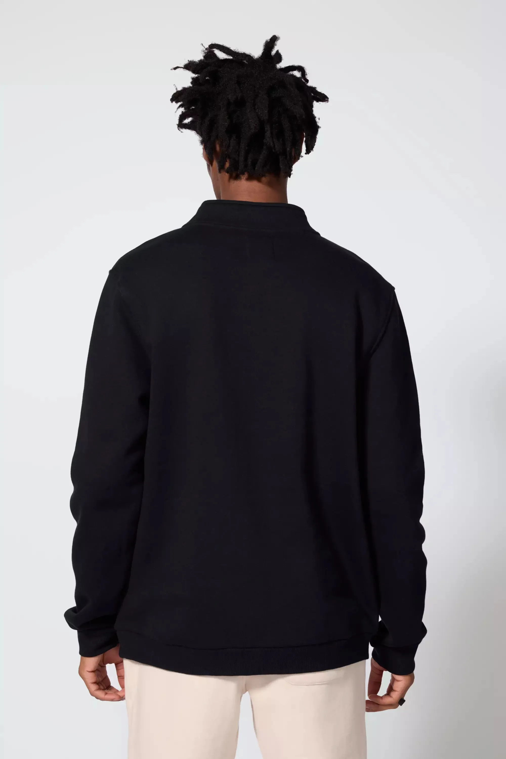 Men's Luxefleece 1/4 Zip  - Black
