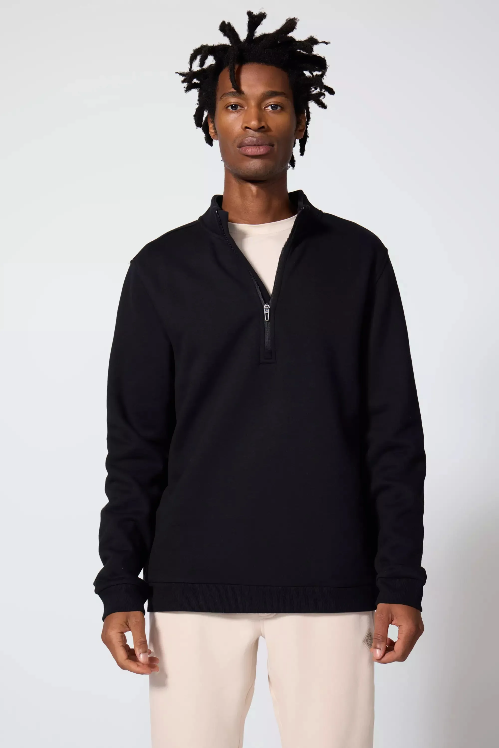 Men's Luxefleece 1/4 Zip  - Black