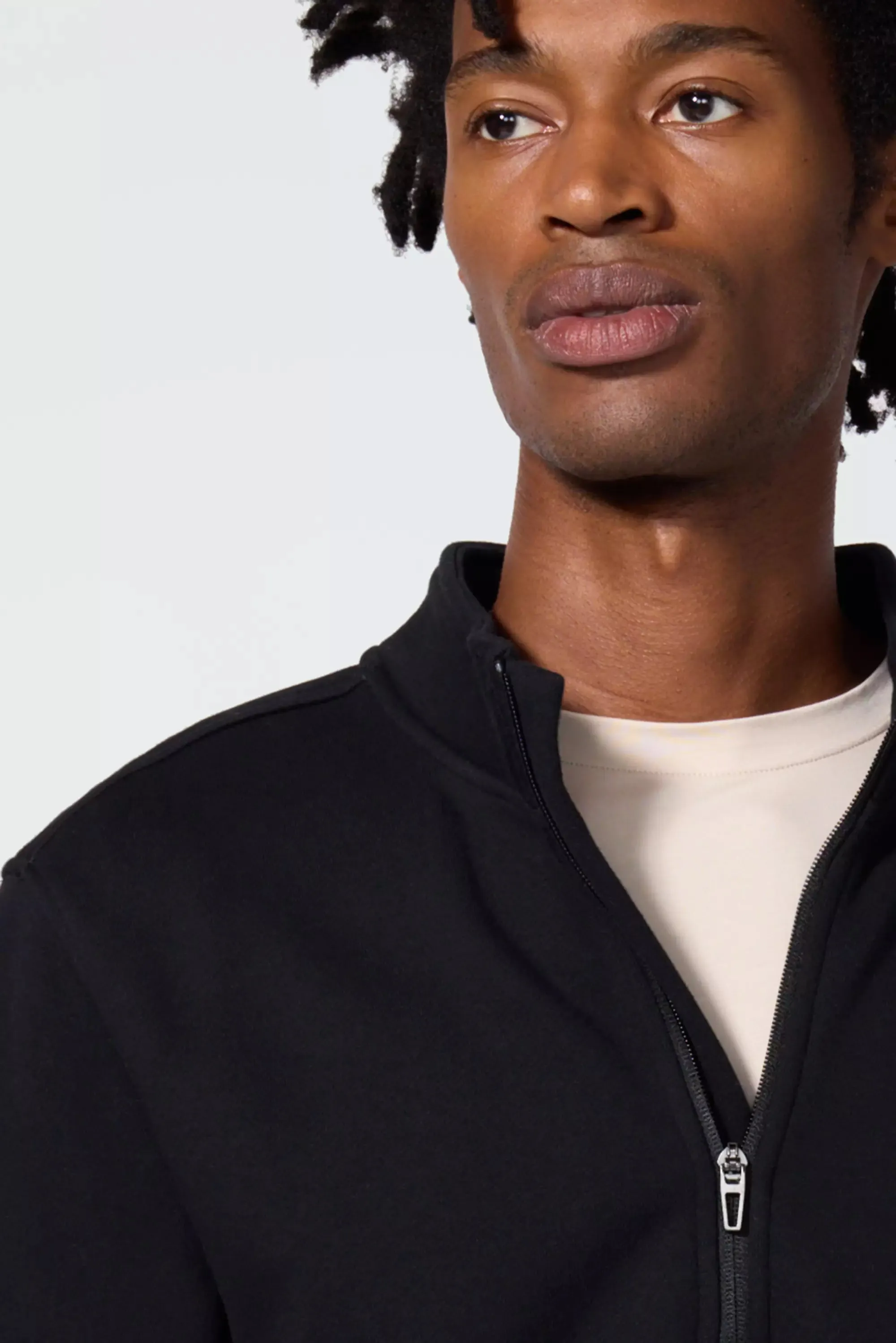 Men's Luxefleece 1/4 Zip  - Black