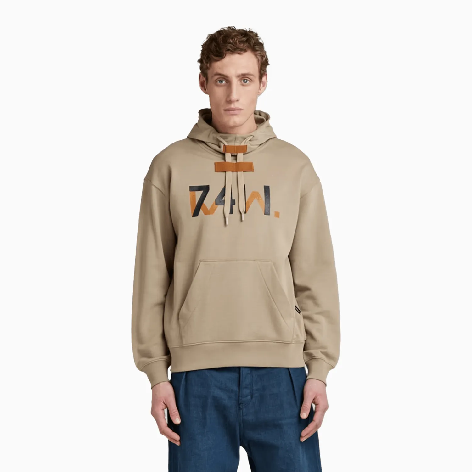 Men's Raw. 7411 Loose Hoodie