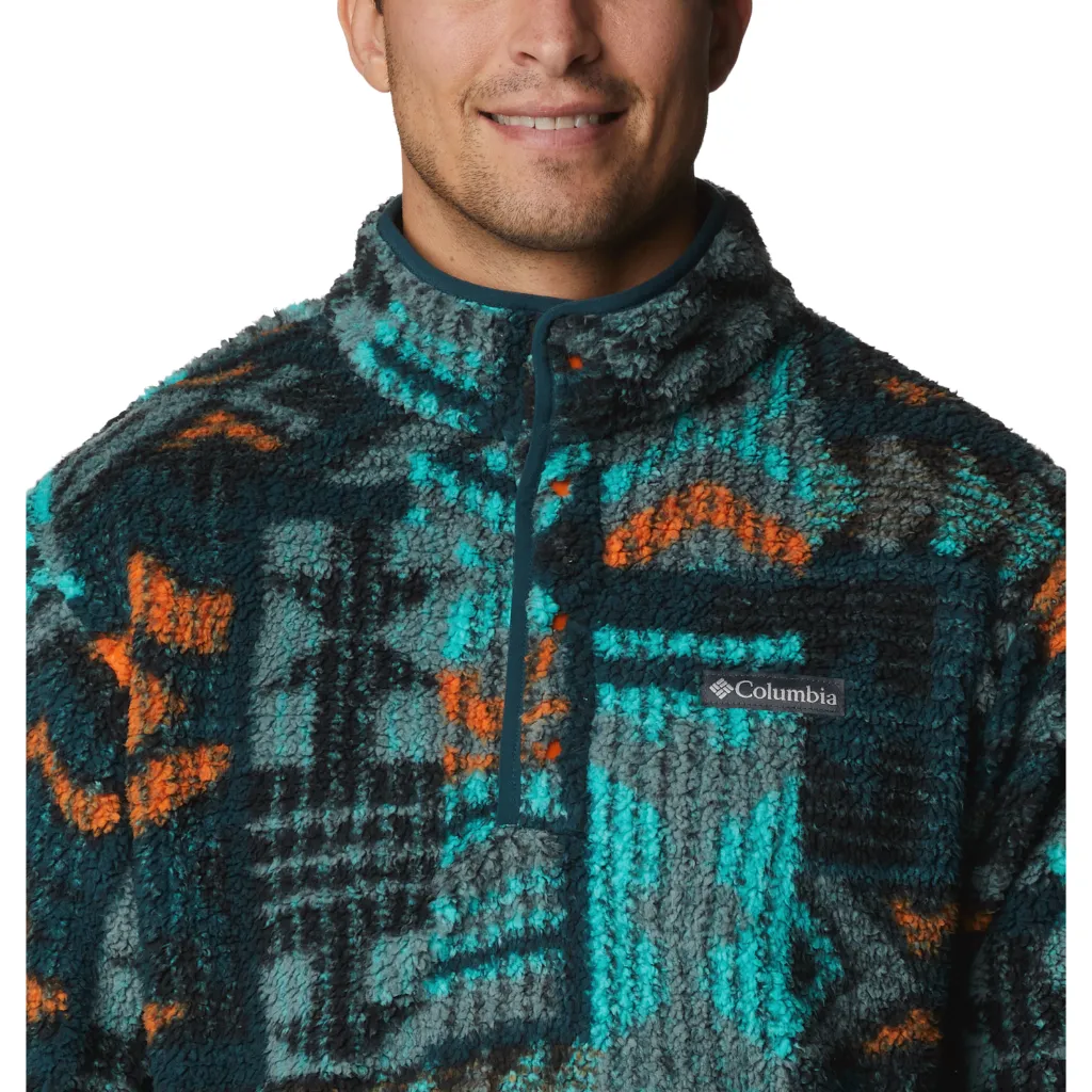 Men's Rugged Ridge III Printed Sherpa 1/2 Snap Fleece