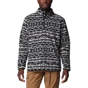 Men's Rugged Ridge III Printed Sherpa 1/2 Snap Fleece