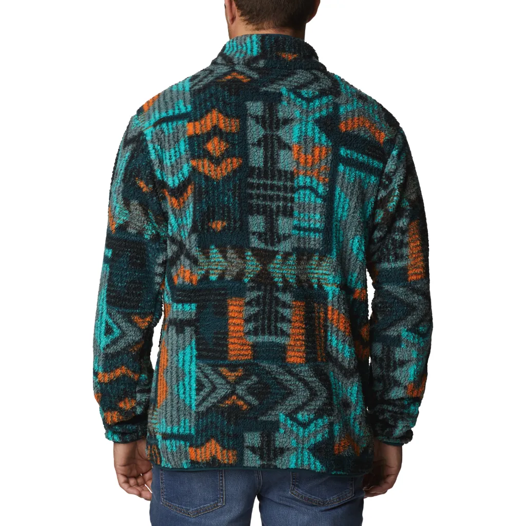 Men's Rugged Ridge III Printed Sherpa 1/2 Snap Fleece