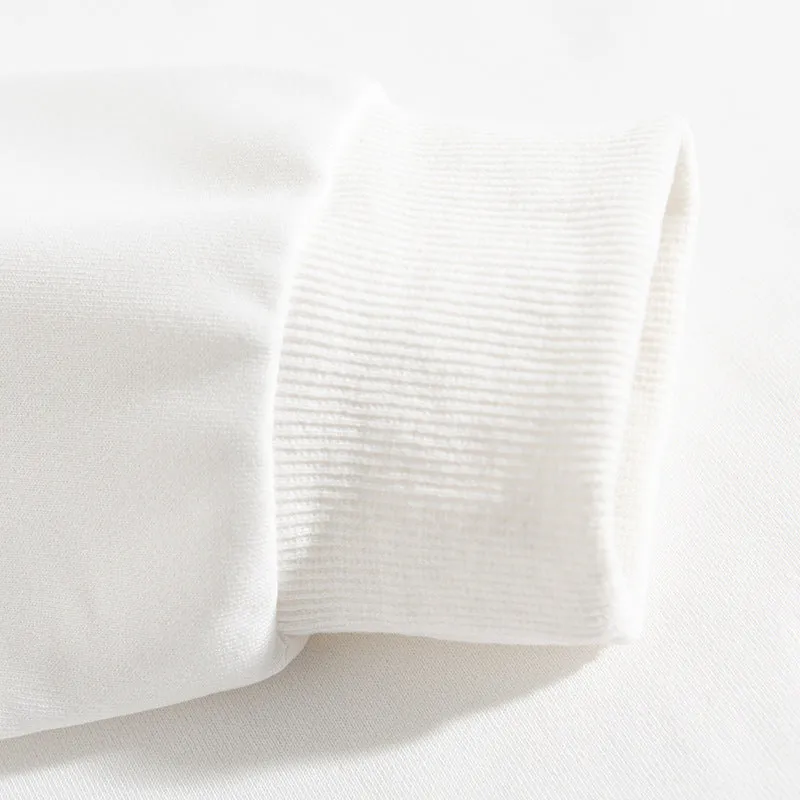 Merry Christmas O-Neck White Sweater H