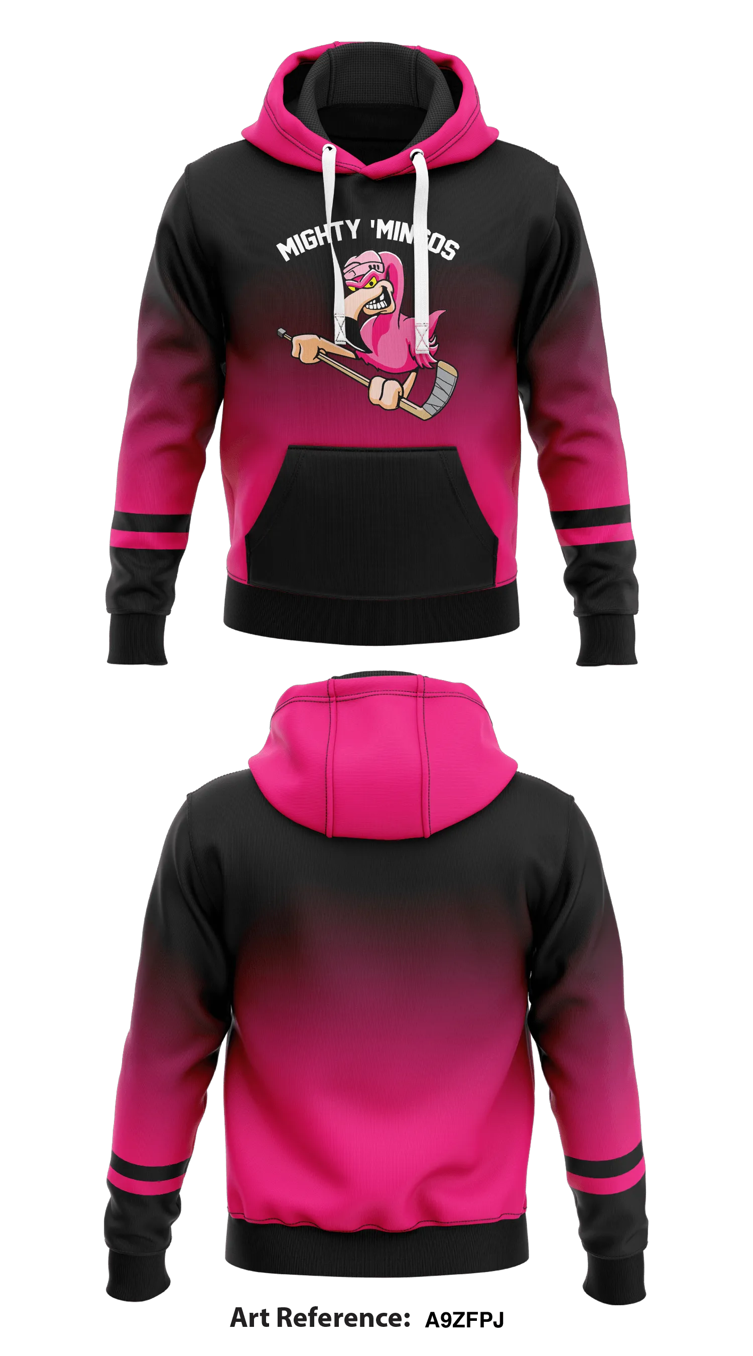 Mighty 'Mingos Store 1  Core Men's Hooded Performance Sweatshirt - A9ZFpJ