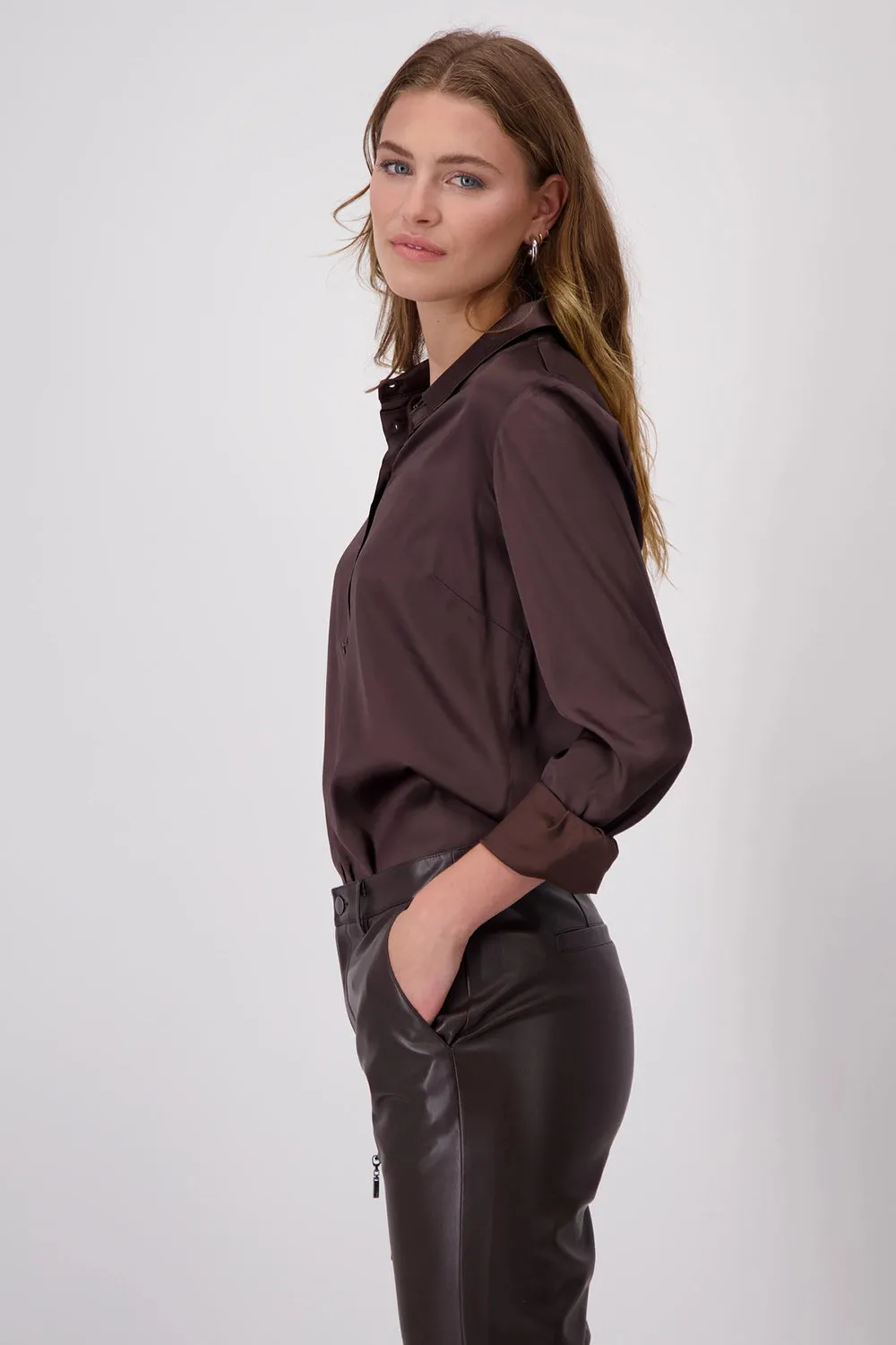 Monari Satin Blouse 808383