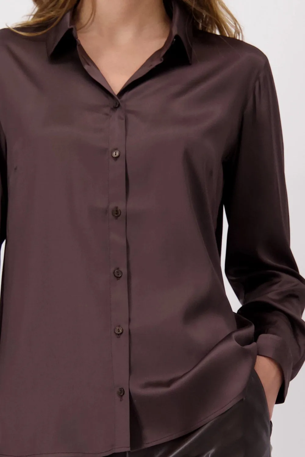 Monari Satin Blouse 808383