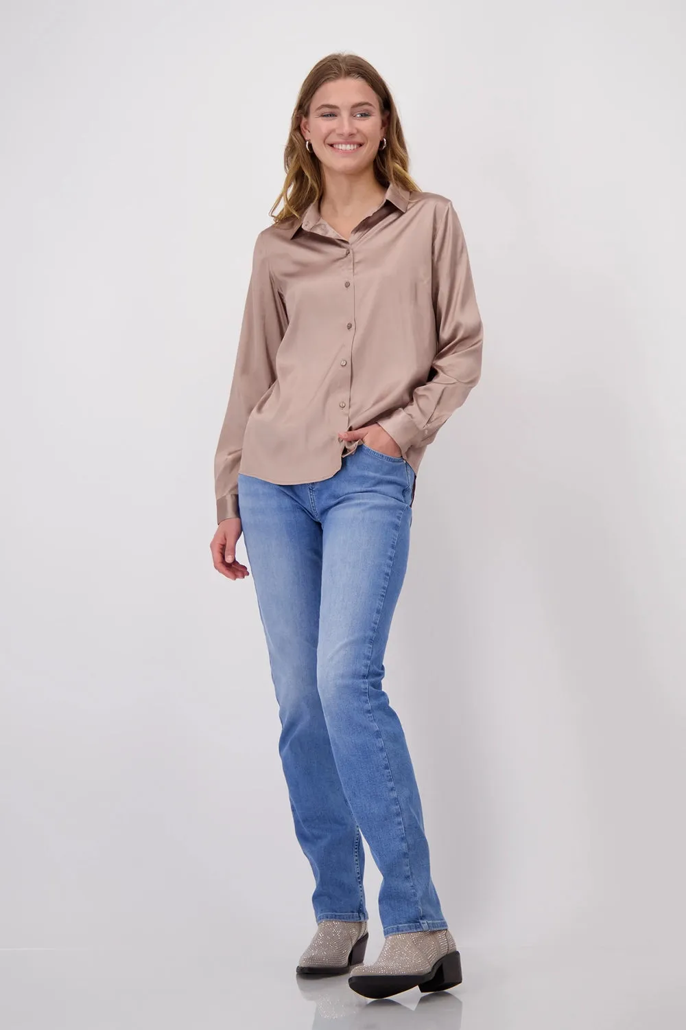 Monari Satin Blouse 808383