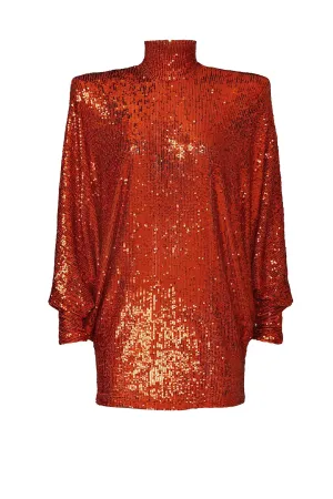 Naeem Khan Sequin Dress