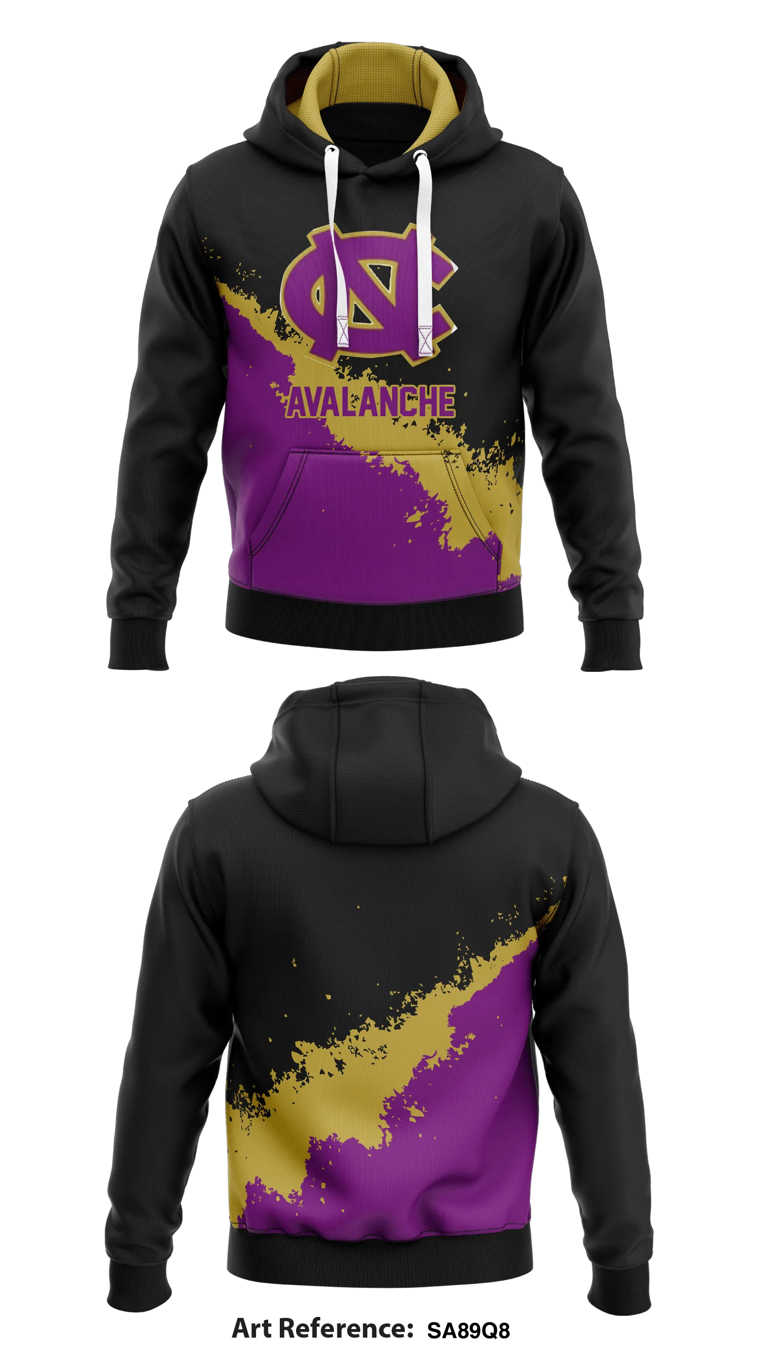 Nebraska city avalanche  Store 1  Core Men's Hooded Performance Sweatshirt - pqx9Pw