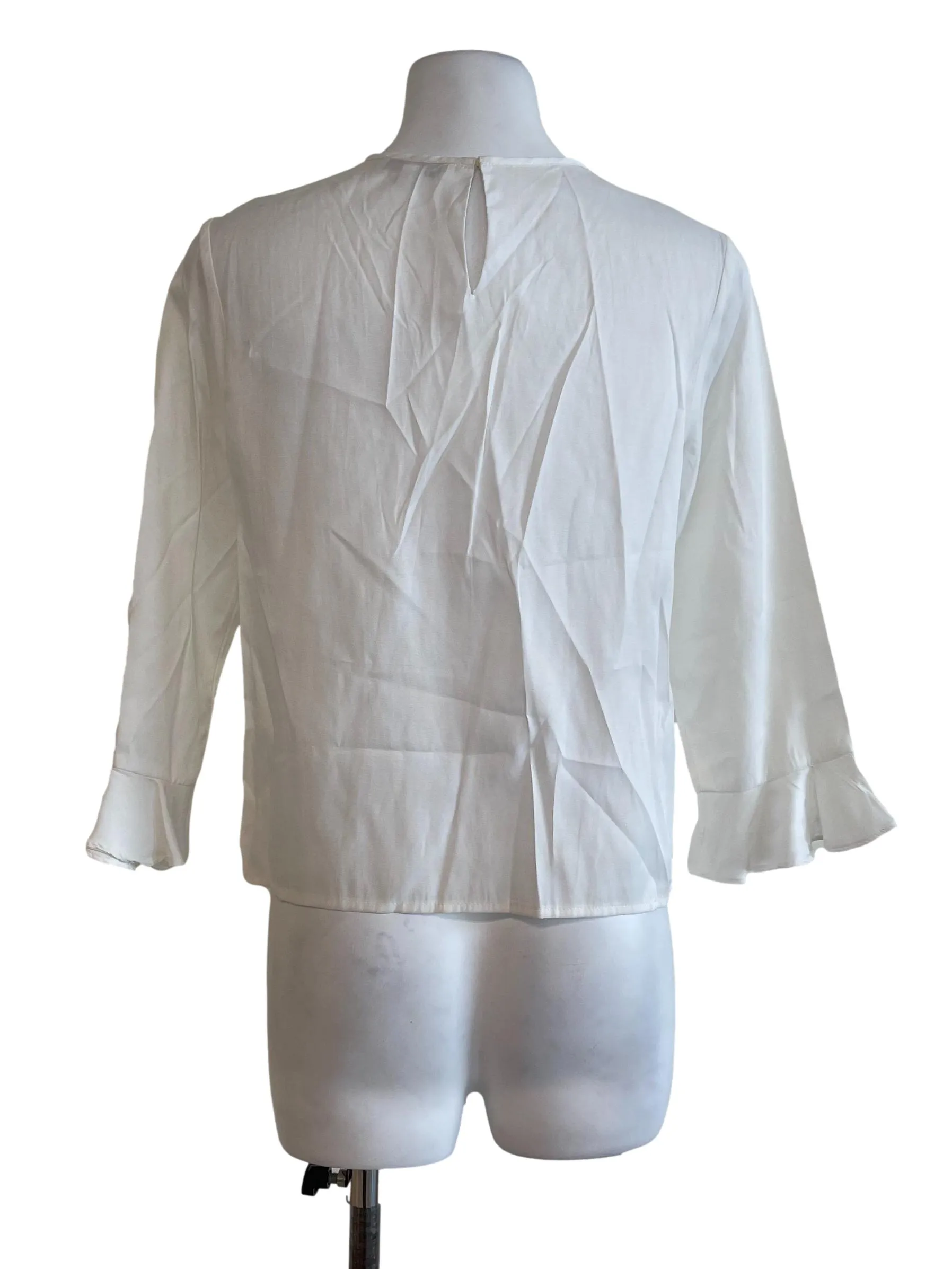 Nude Square Neck Ribbed Top