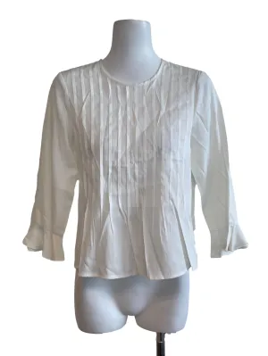 Nude Square Neck Ribbed Top