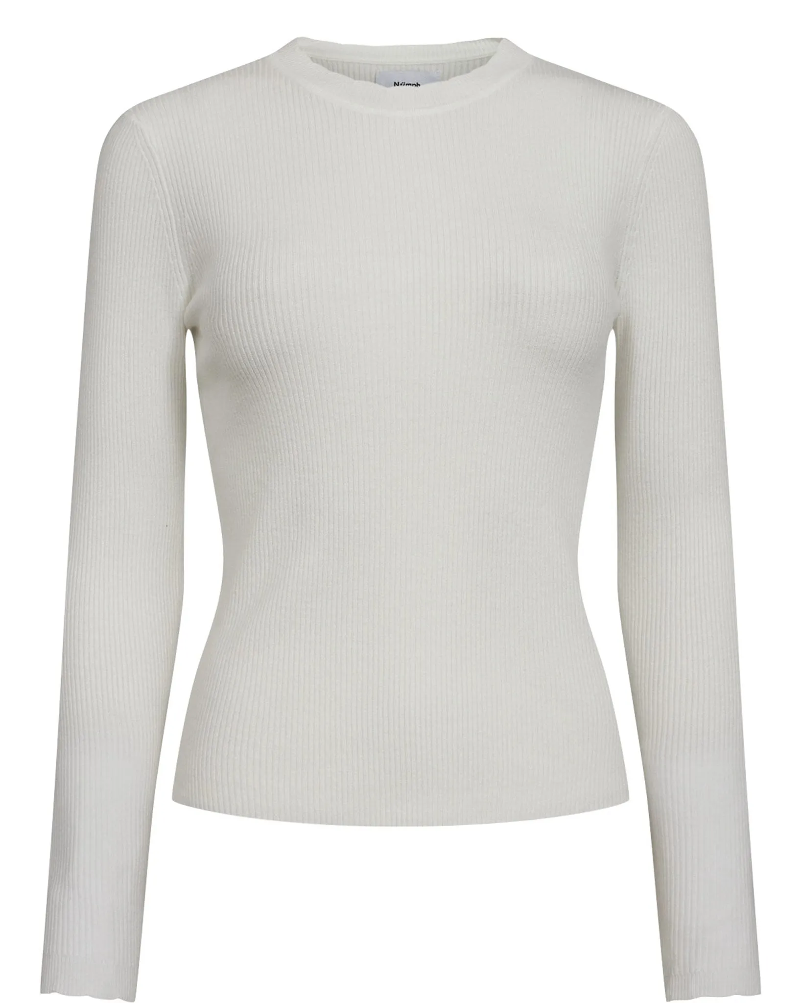 NUROA O-NECK PULLOVER  - Cloud Dancer