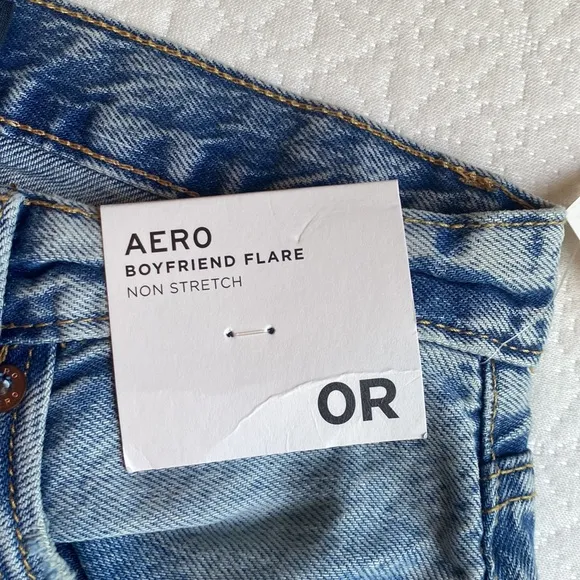 NWT!! Aeropostale Denim Boyfriend Flare Jeans — Size 0 Regular!!