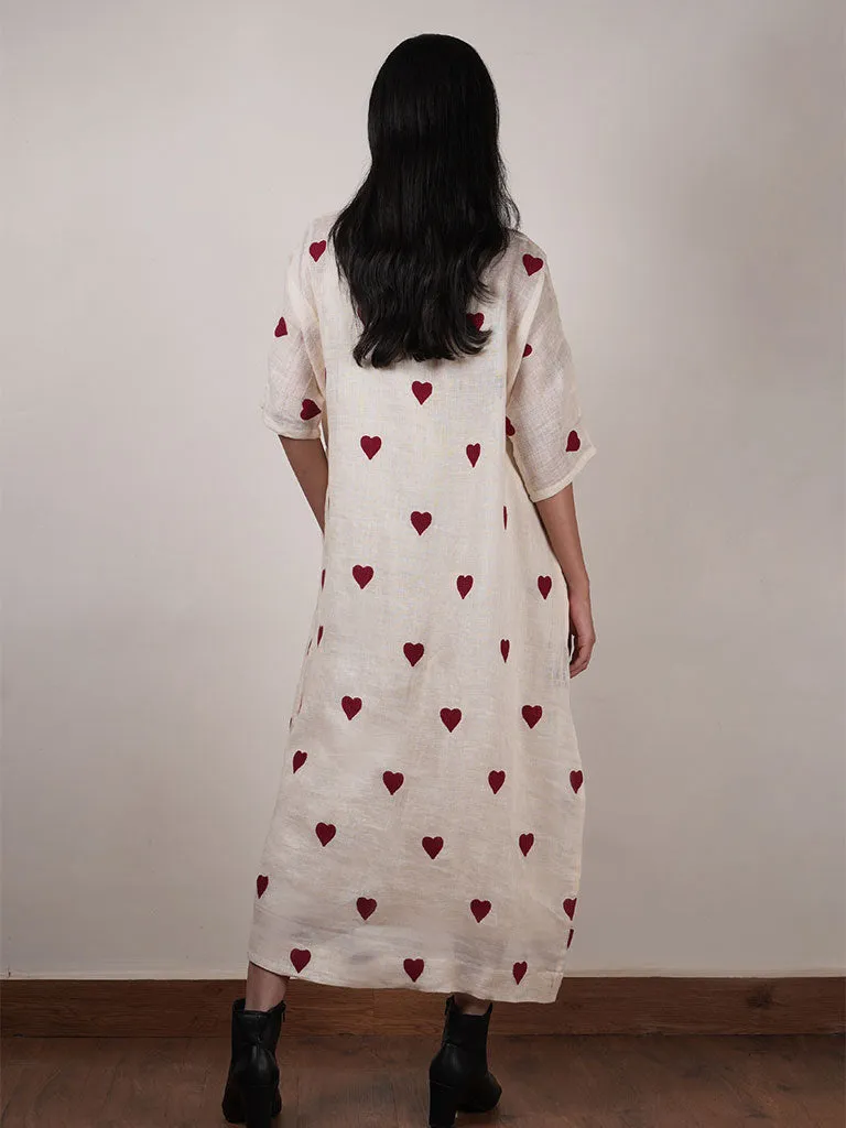 Oatmeal Heart Dress