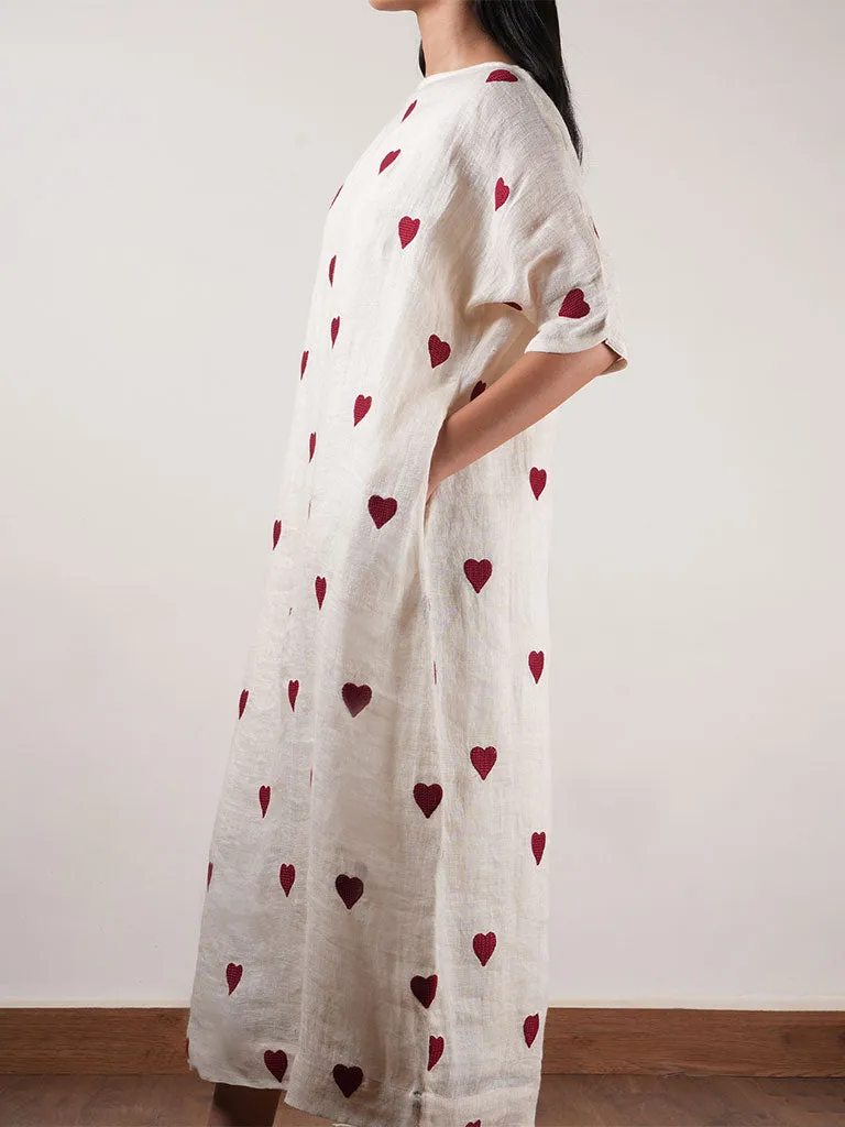 Oatmeal Heart Dress