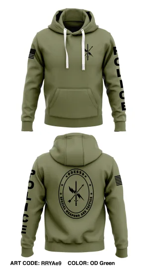 ODESSA POLICE SWAT Store 1  Core Men's Hooded Performance Sweatshirt - RRYAe9
