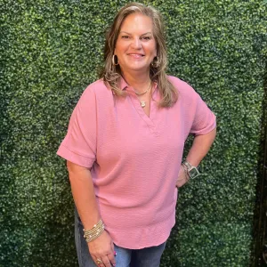 Office Day Top - Mauve