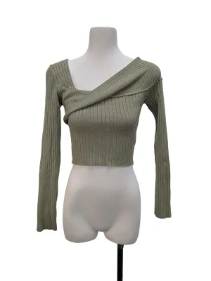 Olive Long Sleeve Blouse