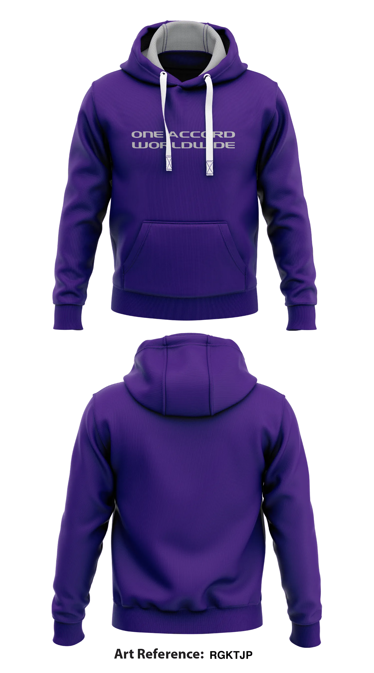 One Accord Worldwide Store 1  Core Men's Hooded Performance Sweatshirt - RgKtjP