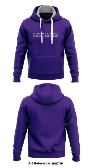 One Accord Worldwide Store 1  Core Men's Hooded Performance Sweatshirt - RgKtjP