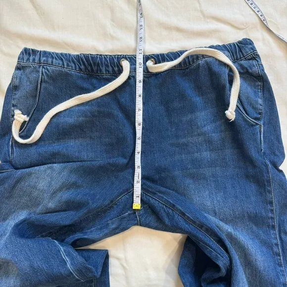 ONE TEASPOON Shabbies Relaxed Drawstring Boyfriend Jeans Size Medium