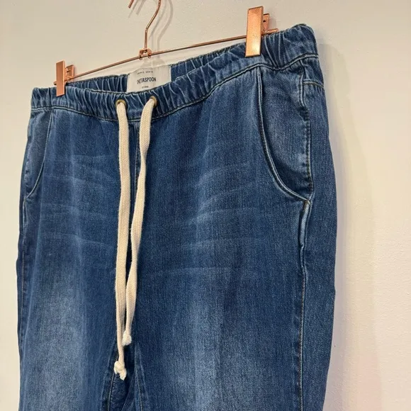 ONE TEASPOON Shabbies Relaxed Drawstring Boyfriend Jeans Size Medium