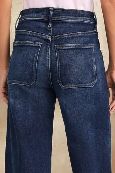 Online Exclusive | Drawstring Wide Leg Jeans