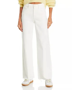 Paige Anessa 31" Wide Leg Jean Tonal Ecru